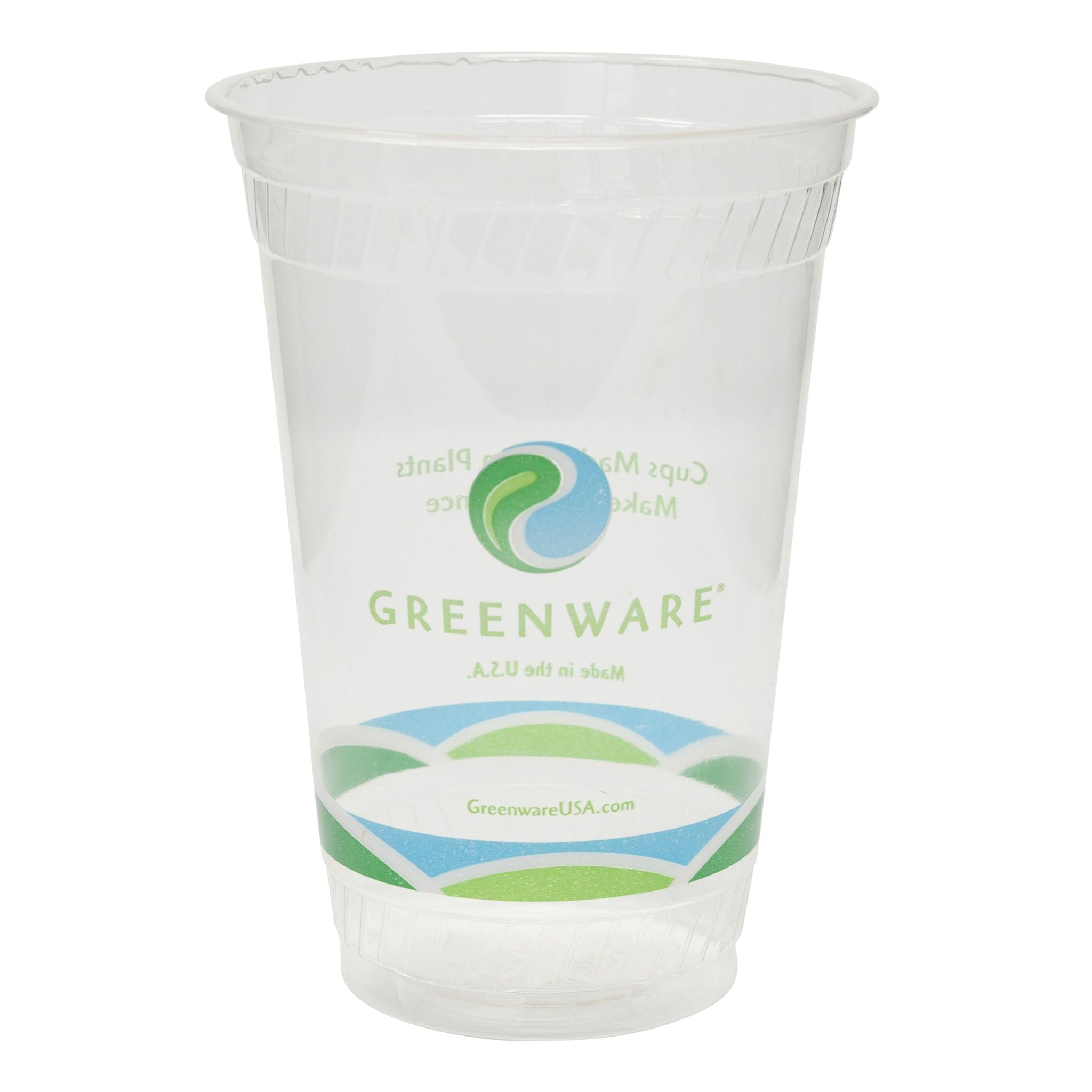 20oz Clear Plastic Compostable Cold Cup, PLA G & L Distributors Ltd.