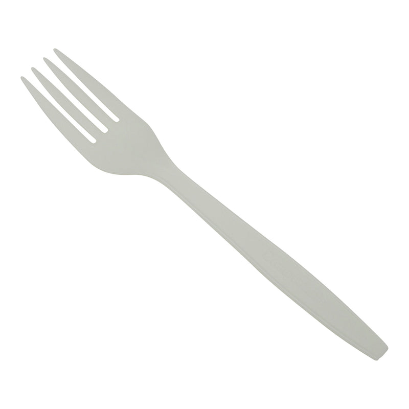 Natural White Compostable 6.5 Fork. 1000 pack - Shop Eco-Friendly Cups, cutlery & containers online - G & L Distributors Ltd.