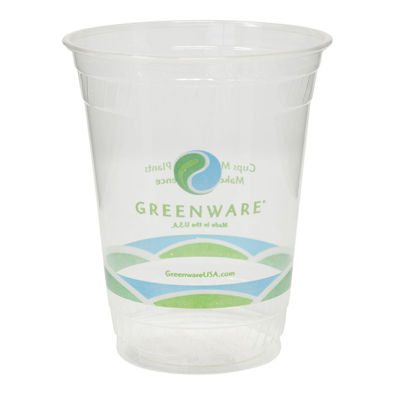 16/18 oz Clear Plastic Cup-Stock Print. - Shop Eco-Friendly Cups, cutlery & containers online - G & L Distributors Ltd.