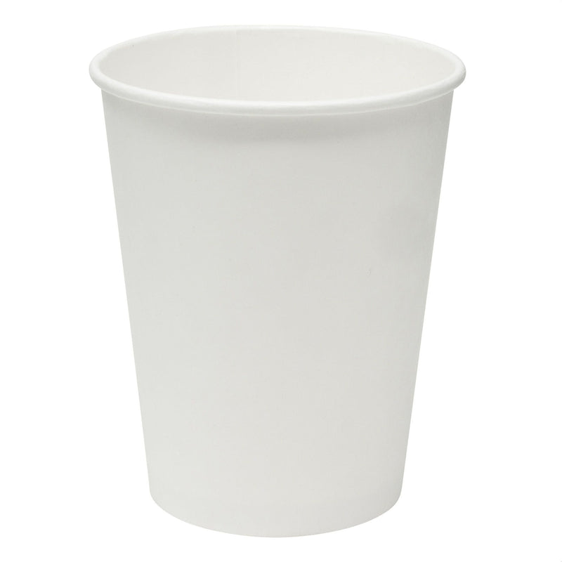 12oz. White Paper Hot Cup. - Shop Eco-Friendly Cups, cutlery & containers online - G & L Distributors Ltd.