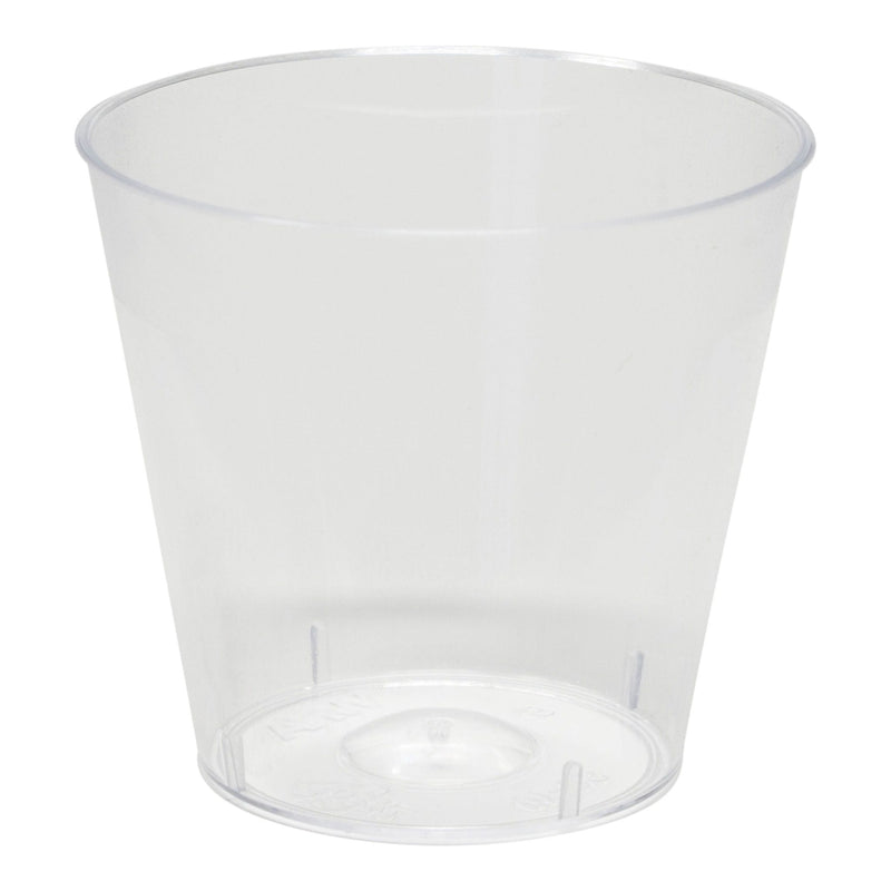 1oz. Clear Shot Glass. - Shop Eco-Friendly Cups, cutlery & containers online - G & L Distributors Ltd.